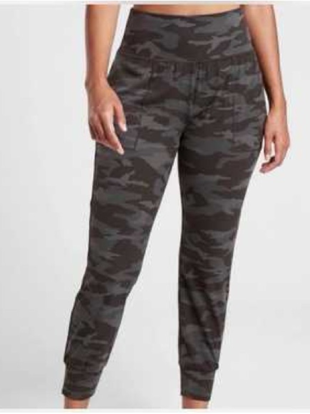 Athleta Salutation High-Waist Camo Joggers